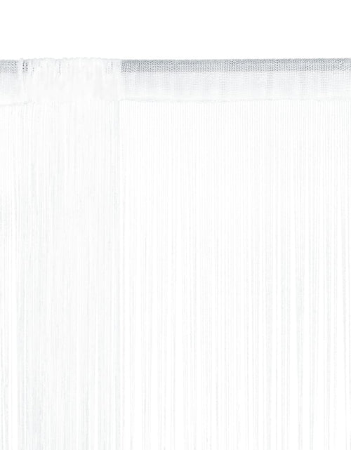 Încărcați imaginea în vizualizatorul Galerie, Draperii franjuri, 2 buc., 100 x 250 cm, alb Lando - Lando
