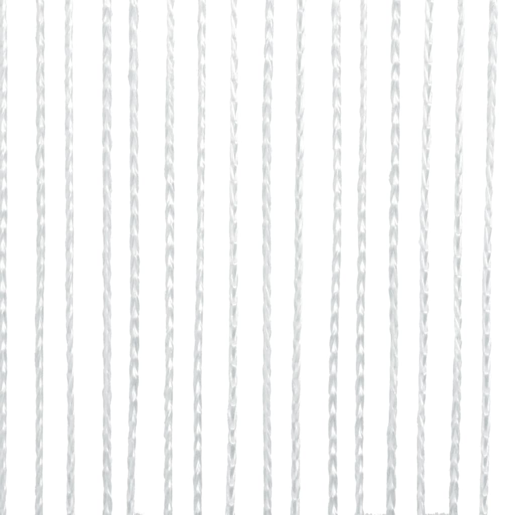 Draperii franjuri, 2 buc., 100 x 250 cm, alb Lando - Lando
