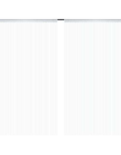 Încărcați imaginea în vizualizatorul Galerie, Draperii cu franjuri, 2 buc., 140 x 250 cm, alb - Lando

