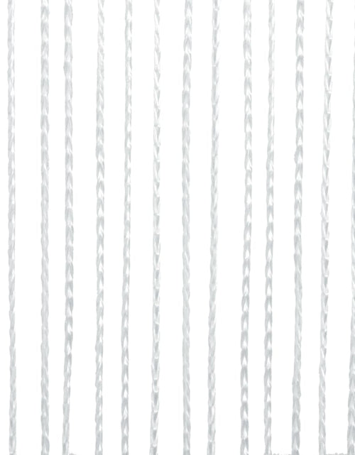 Încărcați imaginea în vizualizatorul Galerie, Draperii cu franjuri, 2 buc., 140 x 250 cm, alb - Lando
