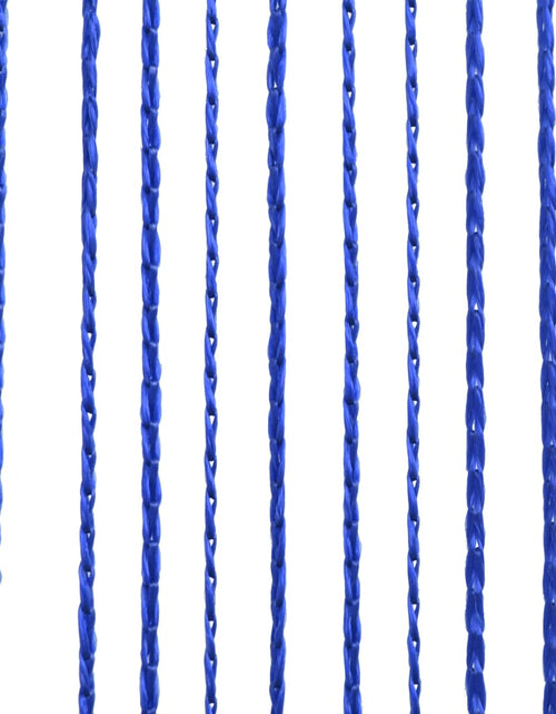 Încărcați imaginea în vizualizatorul Galerie, Draperii cu franjuri, 2 buc., 100 x 250 cm, albastru - Lando
