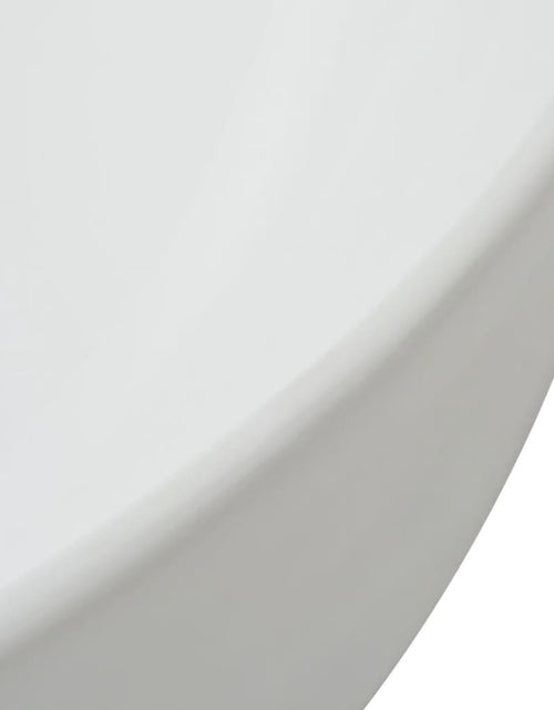 Загрузите изображение в средство просмотра галереи, Chiuvetă baie din ceramică, triunghiulară, 50,5x41x12 cm, alb. Lando - Lando

