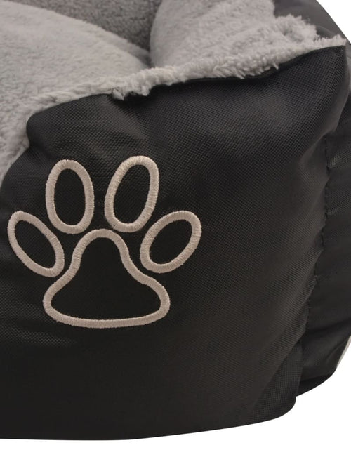 Загрузите изображение в средство просмотра галереи, Pat pentru câini cu pernă căptușită, negru, mărime XL - Lando
