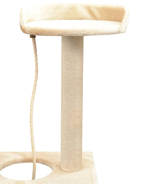 Încărcați imaginea în vizualizatorul Galerie, Ansamblu pentru pisici, stâlpi cu funie de sisal, 150 cm, bej Lando - Lando
