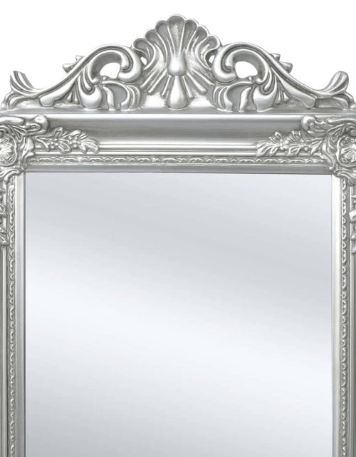 Încărcați imaginea în vizualizatorul Galerie, Oglindă verticală în stil baroc 160 x 40 cm argintiu Lando - Lando
