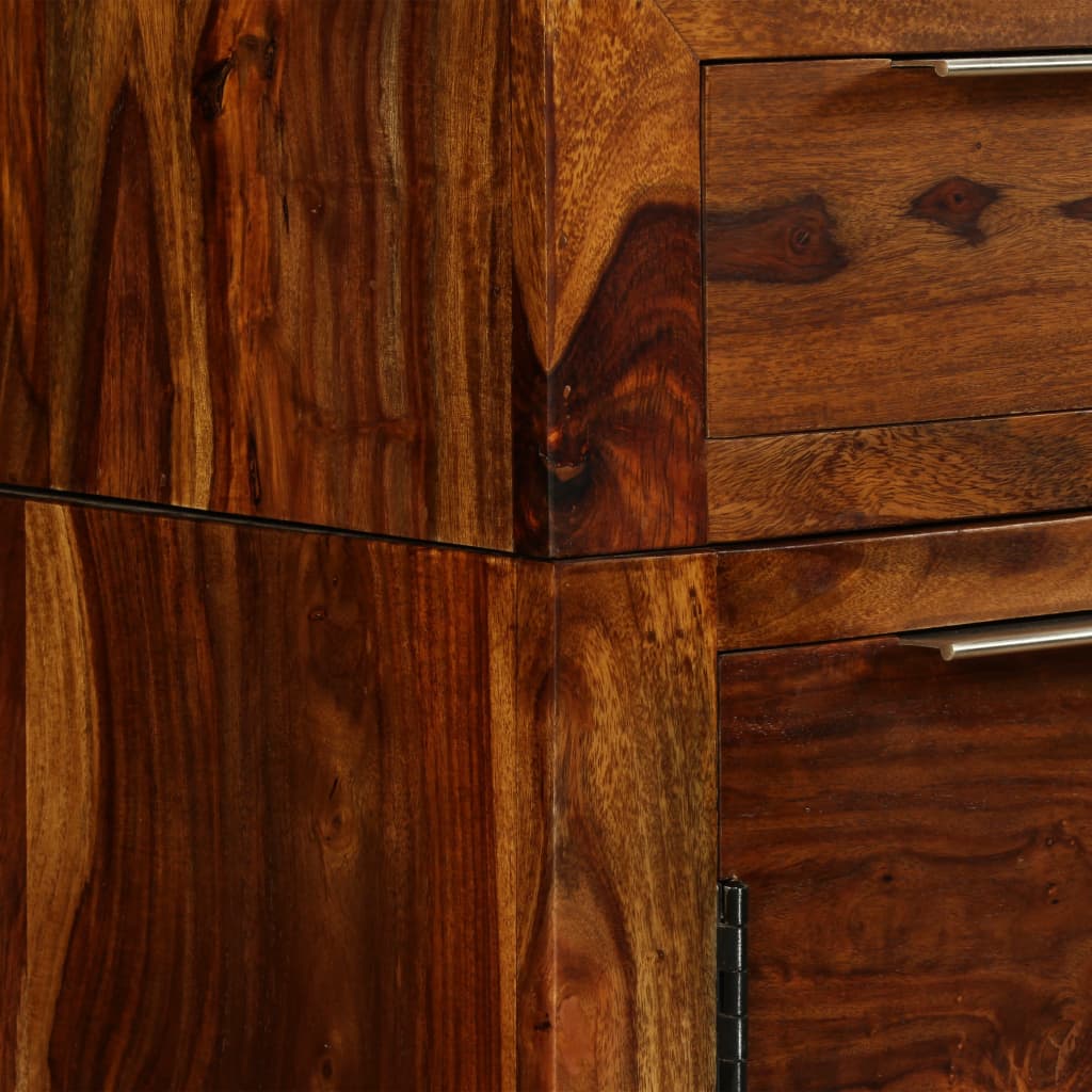 Servantă din lemn masiv de sheesham, 160 x 35 x 75 cm - Lando