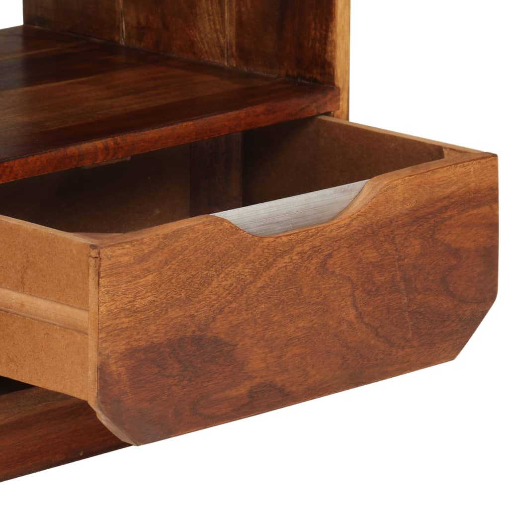 Noptieră cu sertar, lemn masiv de sheesham, 40 x 30 x 50 cm - Lando