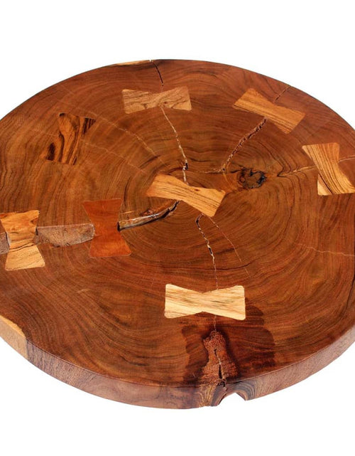 Загрузите изображение в средство просмотра галереи, Masă bar model bușteni, lemn masiv de acacia (55-60) x 110 cm Lando - Lando
