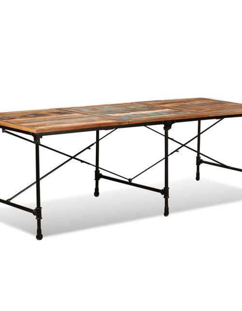 Încărcați imaginea în vizualizatorul Galerie, Masă de bucătărie, 240 cm, lemn masiv reciclat - Lando
