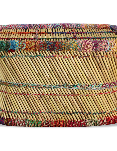 Încărcați imaginea în vizualizatorul Galerie, Măsuță de cafea cu detalii chindi, multicolor, bambus Lando - Lando

