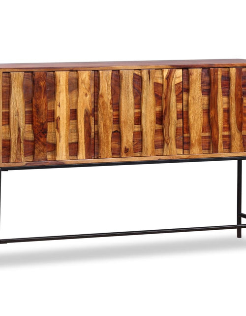 Загрузите изображение в средство просмотра галереи, Servantă din lemn masiv de palisandru, 120 x 30 x 80 cm - Lando
