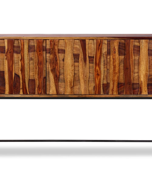 Încărcați imaginea în vizualizatorul Galerie, Servantă din lemn masiv de palisandru, 120 x 30 x 80 cm - Lando
