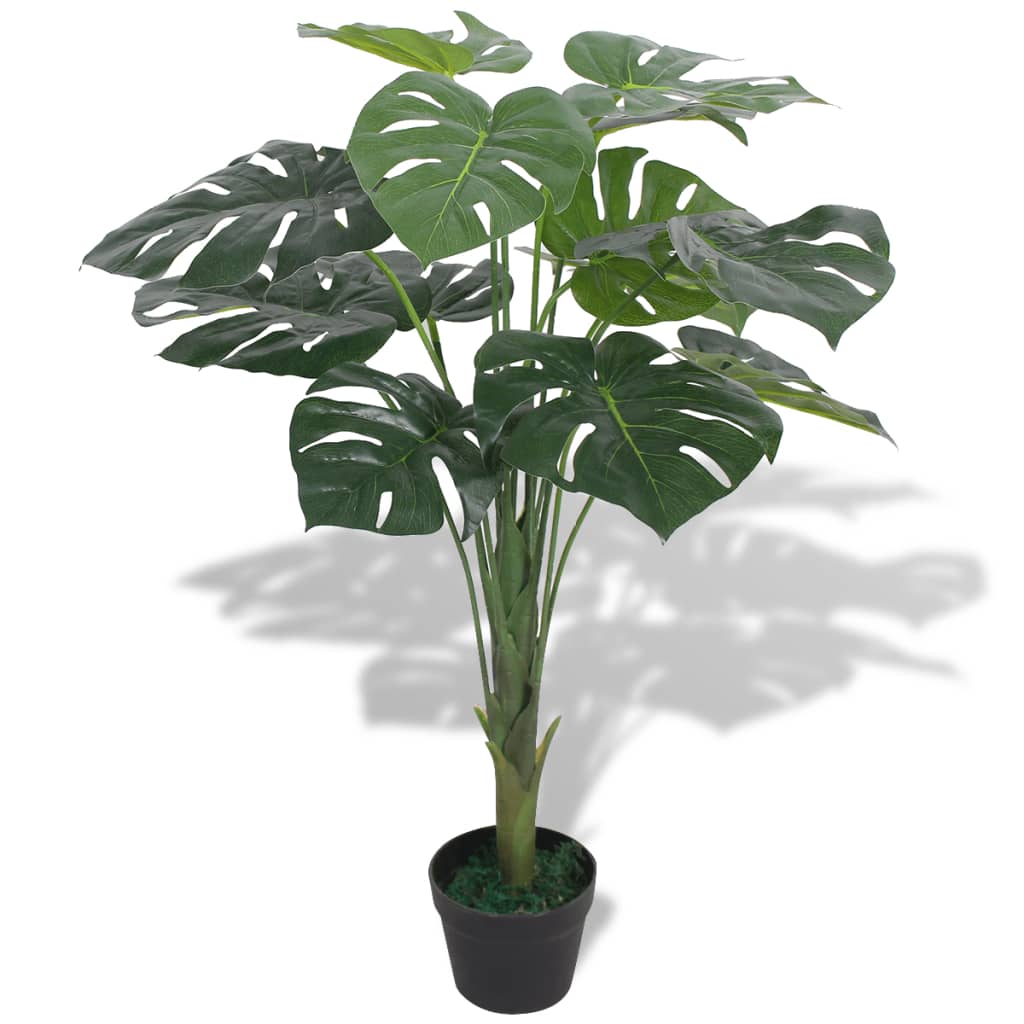 Plantă artificială Monstera cu ghiveci 70 cm, verde Lando - Lando