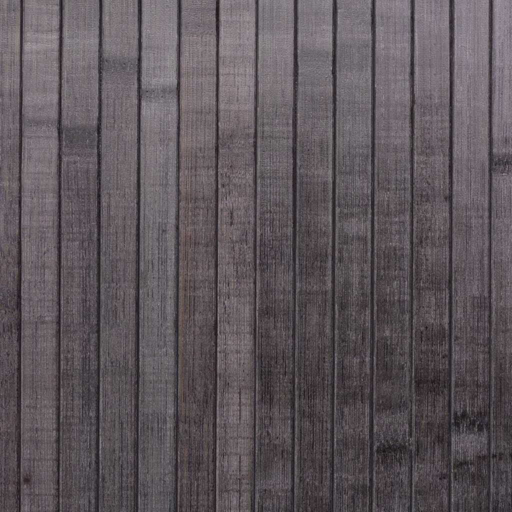 Paravan de cameră din bambus, gri, 250 x 165 cm - Lando