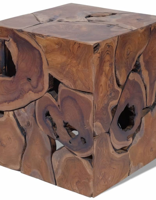 Încărcați imaginea în vizualizatorul Galerie, Taburete/Măsuță de cafea din lemn de tec masiv Lando - Lando
