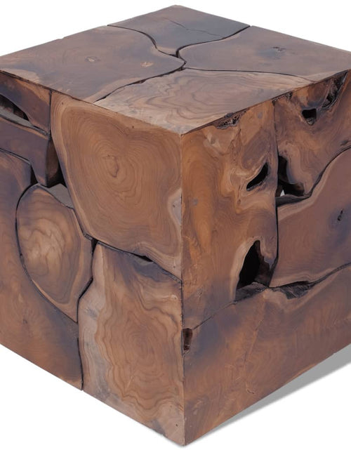 Încărcați imaginea în vizualizatorul Galerie, Taburete/Măsuță de cafea din lemn de tec masiv Lando - Lando

