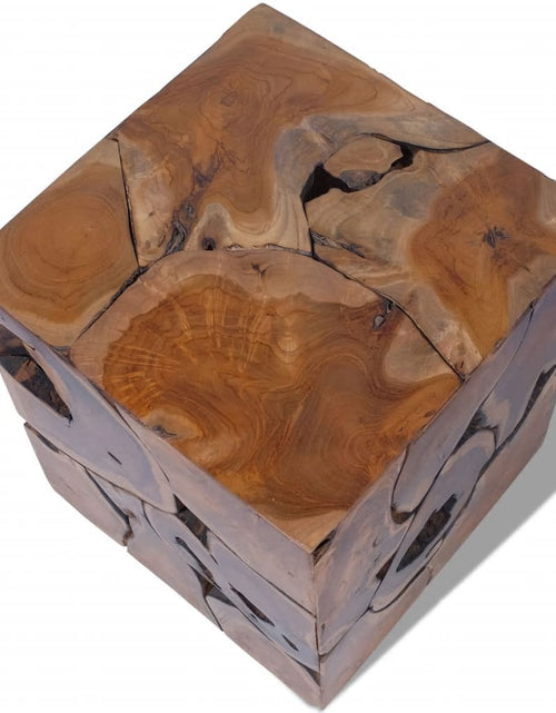 Загрузите изображение в средство просмотра галереи, Taburete/Măsuță de cafea din lemn de tec masiv Lando - Lando
