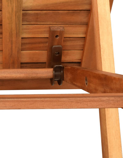 Загрузите изображение в средство просмотра галереи, Șezlonguri cu masă, 2 buc., lemn masiv de acacia - Lando

