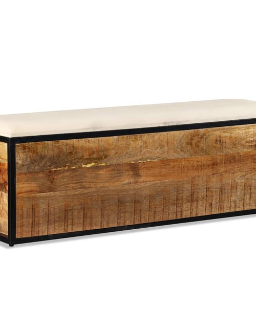 Загрузите изображение в средство просмотра галереи, Bancă depozitare cu 3 sertare, lemn masiv de mango 120x30x40 cm - Lando

