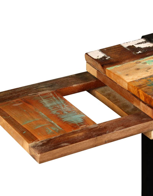 Încărcați imaginea în vizualizatorul Galerie, Masă consolă din lemn reciclat de esență tare, reglabilă Lando - Lando
