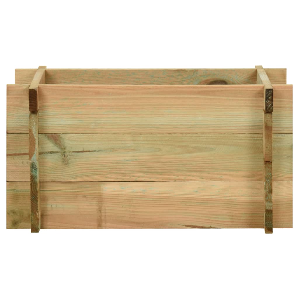 Strat înălțat legume grădină, 40 cm, lemn de pin tratat - Lando