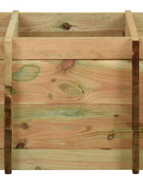 Загрузите изображение в средство просмотра галереи, Strat înălțat legume grădină, 40 cm, lemn de pin tratat - Lando
