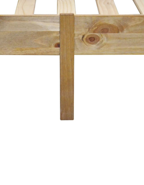Încărcați imaginea în vizualizatorul Galerie, Pat cu saltea, 160 x 200 cm, lemn de pin mexican gama Corona - Lando
