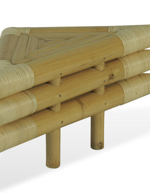 Încărcați imaginea în vizualizatorul Galerie, Mese noptieră, 2 buc., 60 x 60 x 40 cm, bambus natural - Lando
