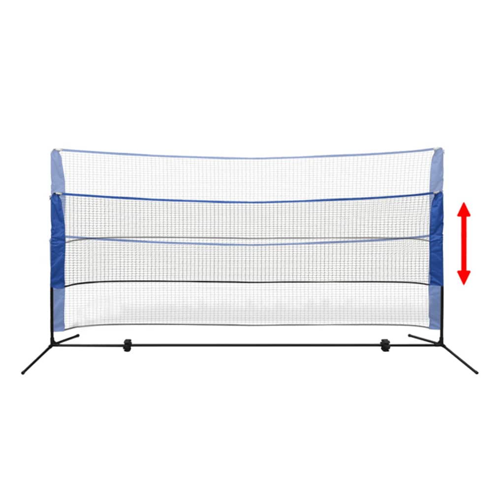 Set fileu de badminton, cu fluturași, 300x155 cm Lando - Lando