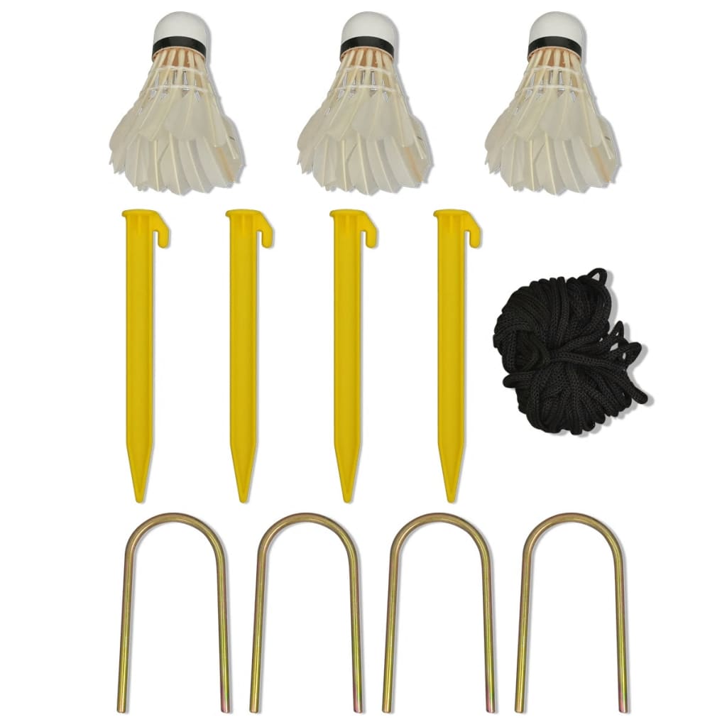 Set fileu de badminton, cu fluturași, 500x155 cm Lando - Lando