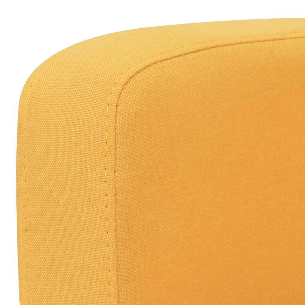 Canapea cu 3 locuri, 180 x 65 x 76 cm, galben - Lando