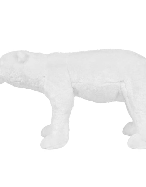 Загрузите изображение в средство просмотра галереи, Urs polar din pluș de jucărie în picioare, alb, XXL Lando - Lando

