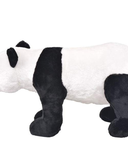 Încărcați imaginea în vizualizatorul Galerie, Urs panda de jucărie din pluș în picioare, alb și negru, XXL Lando - Lando
