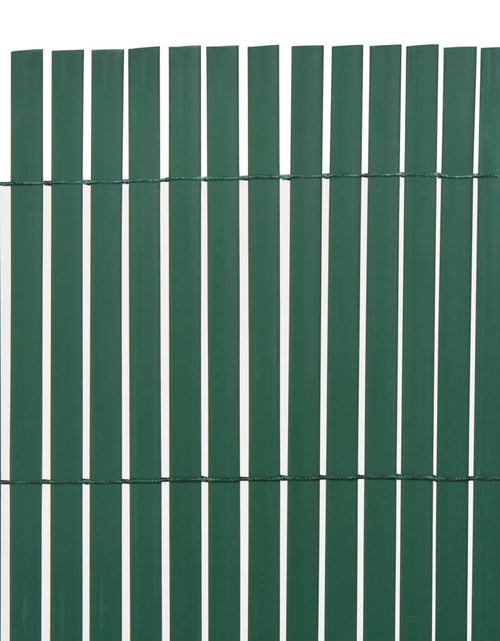 Загрузите изображение в средство просмотра галереи, Gard de grădină cu două fețe, verde, 90 x 300 cm, PVC Lando - Lando
