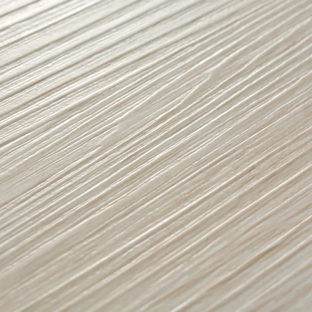 Plăci pardoseală autoadezive stejar clasic alb 5,02 m² 2 mm PVC Lando - Lando