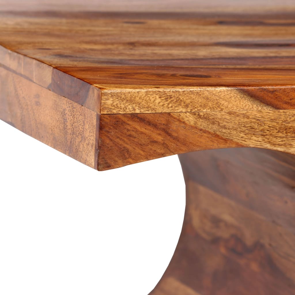 Masă de cafea, lemn masiv de palisandru 90x50x35 cm Lando - Lando