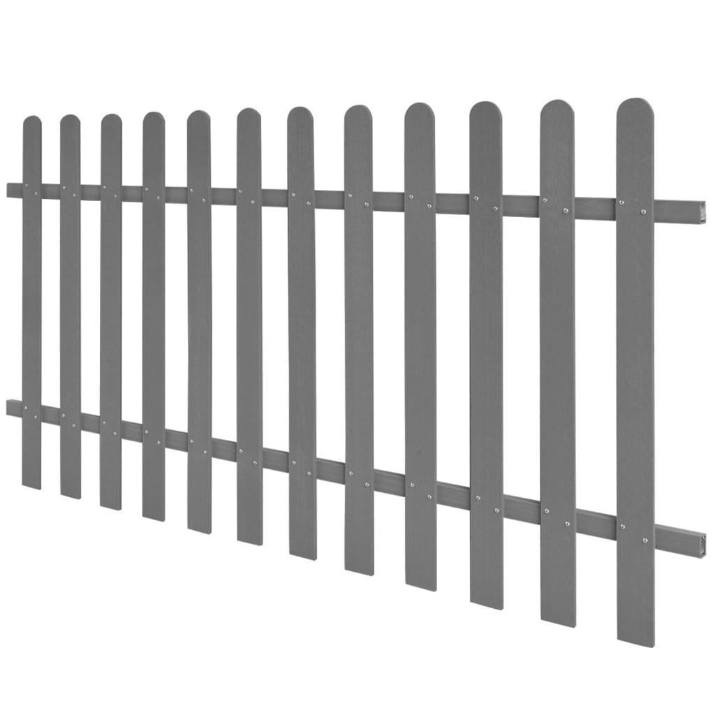 Gard din șipci, 200 x 100 cm, WPC Lando - Lando