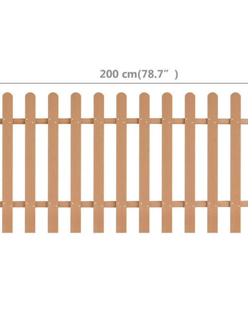 Загрузите изображение в средство просмотра галереи, Gard din șipci, 200 x 100 cm, WPC Lando - Lando
