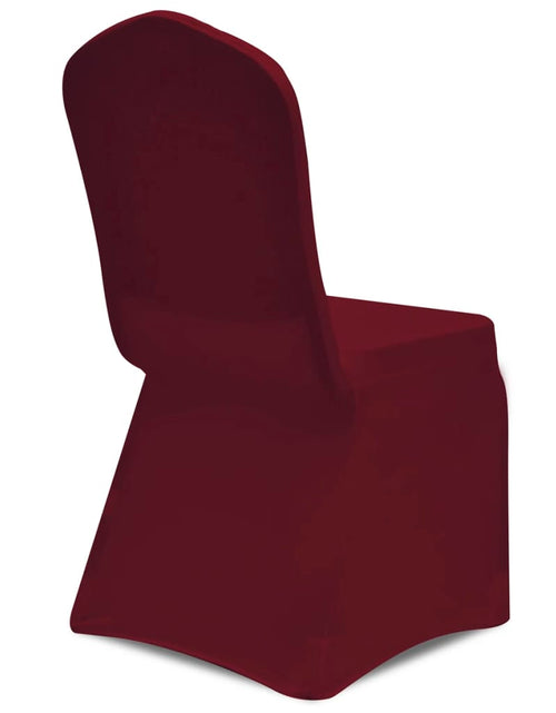 Încărcați imaginea în vizualizatorul Galerie, Huse elastice pentru scaun, 100 buc., bordo - Lando
