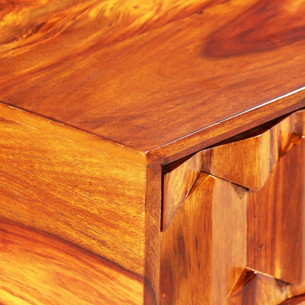 Masă de scris din lemn masiv de sheesham 118 x 50 x 76 cm Lando - Lando