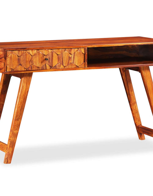 Загрузите изображение в средство просмотра галереи, Masă de scris din lemn masiv de sheesham 118 x 50 x 76 cm Lando - Lando
