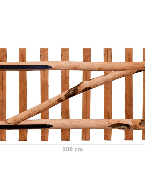 Încărcați imaginea în vizualizatorul Galerie, Poartă de gard simplă, din lemn de alun, 100 x 60 cm Lando - Lando
