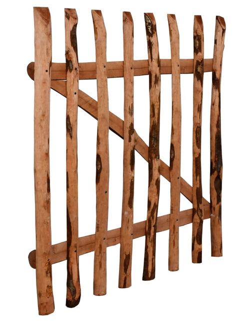 Загрузите изображение в средство просмотра галереи, Poarta de gard simplă, lemn de alun tratat, 100 x 100 cm Lando - Lando
