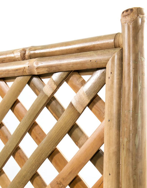 Încărcați imaginea în vizualizatorul Galerie, Strat înălțat de grădină cu spalier din bambus, 40 cm Lando - Lando
