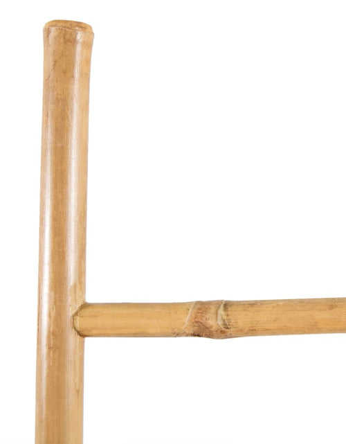 Загрузите изображение в средство просмотра галереи, Scară pentru prosoape cu 5 trepte, bambus, 150 cm - Lando

