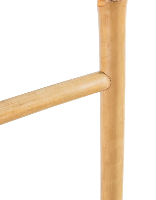 Încărcați imaginea în vizualizatorul Galerie, Scară pentru prosoape cu 5 trepte, bambus, 150 cm - Lando
