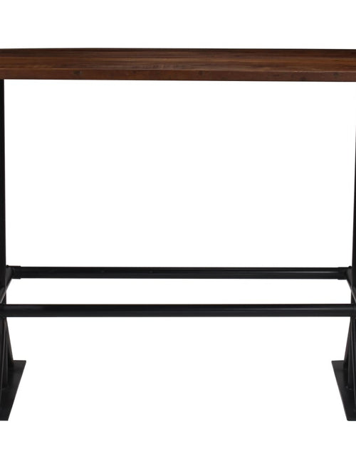 Загрузите изображение в средство просмотра галереи, Set mobilier de bar, 7 piese, lemn masiv reciclat - Lando
