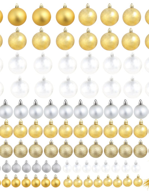 Încărcați imaginea în vizualizatorul Galerie, Globuri de Crăciun, 100 buc., argintiu/auriu Lando - Lando
