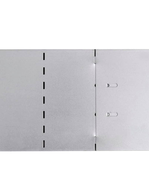 Загрузите изображение в средство просмотра галереи, Gard de gazon, 15 buc., 100 x 20 cm, oțel galvanizat Lando - Lando
