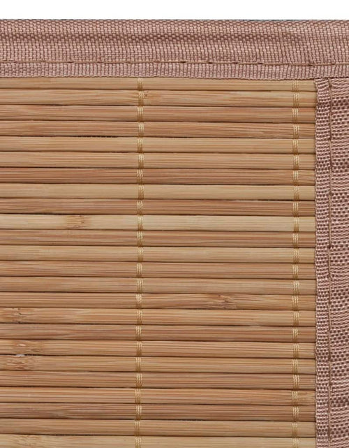 Загрузите изображение в средство просмотра галереи, Covor din bambus, maro, 100x160 cm Lando - Lando
